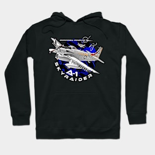 Douglas A-1 Skyraider Attack Aircraft Hoodie